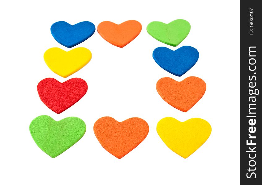 Colorful Hearts