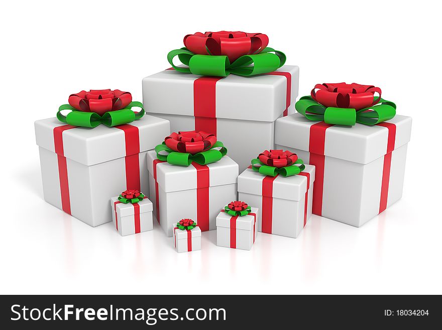Different Sized Gift Boxes