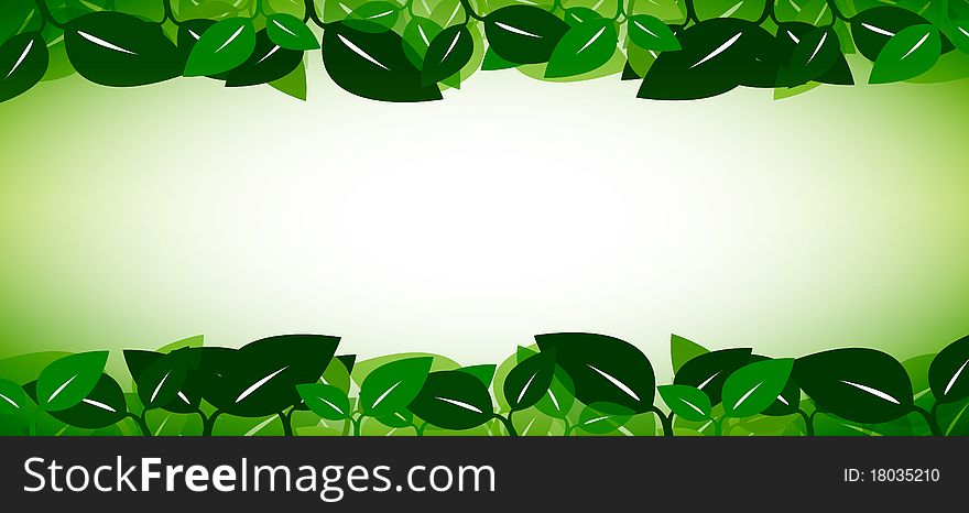 Ecology Banner with place for your text. Ecology Banner with place for your text