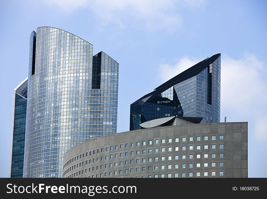 Office Buildings in La Defense, Paris, France