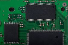Electronic Circuit Royalty Free Stock Photography Electronic Circuit Royalty Free Stock Photography