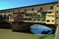 Old Bridge, Ponte Vecchio, Florence, Italy Stock Photo Old Bridge, Ponte Vecchio, Florence, Italy Stock Photo