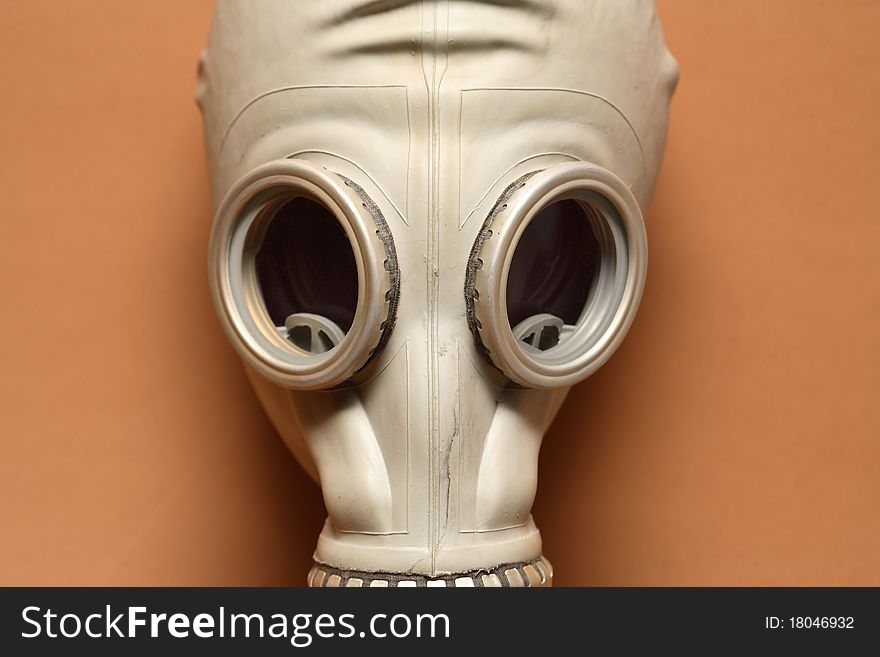 Gas Mask Closeup