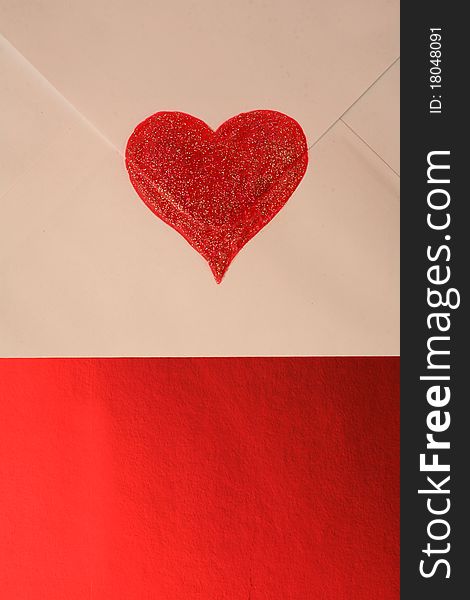 Emotional heart design crafted Valentine's Day