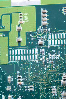 Close Up Of Computer Circuit Board Royalty Free Stock Image Close Up Of Computer Circuit Board Royalty Free Stock Image