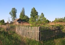 Old Wooden Fence Royalty Free Stock Photo Old Wooden Fence Royalty Free Stock Photo