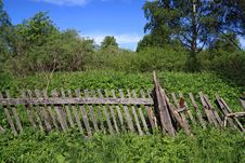 Old Wooden Fence Stock Photography Old Wooden Fence Stock Photography