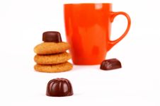 Cups For Tea Royalty Free Stock Photography Cups For Tea Royalty Free Stock Photography