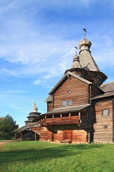 Aging Wooden Chapel Stock Photos