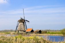 Windmill Holland Royalty Free Stock Photos Windmill Holland Royalty Free Stock Photos
