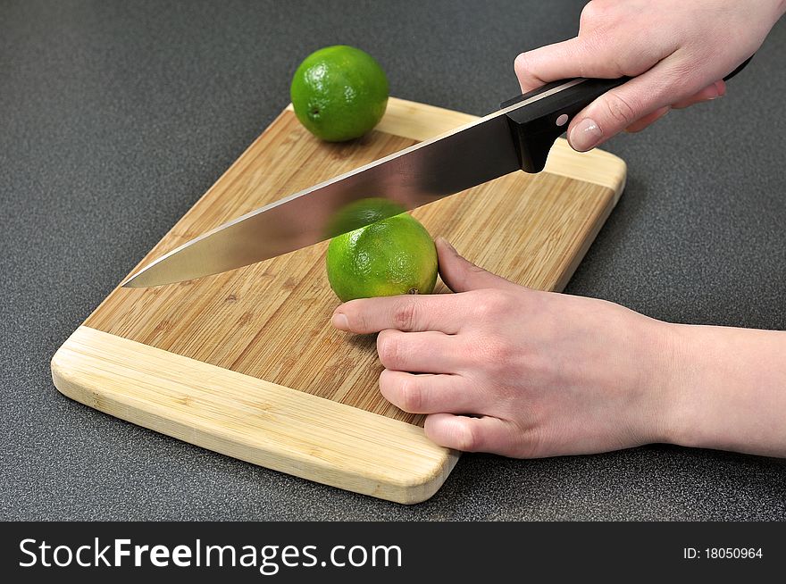 Slicing Lime