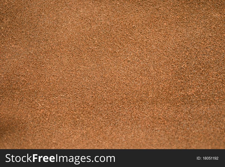Brown pressed leather