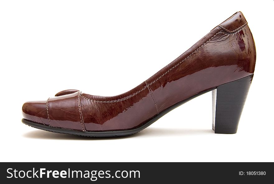 Brown Woman S Shoe