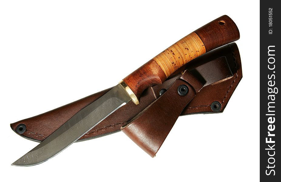 The hunting knife