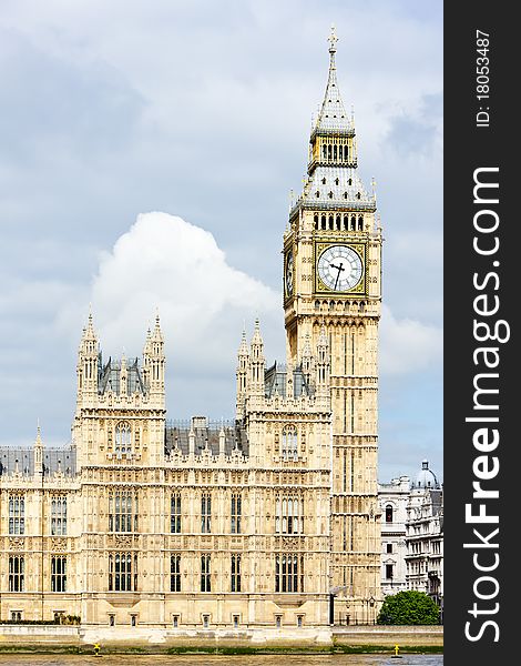 Houses of Parliament and Big Ben, London, Great Britain