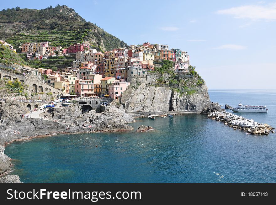 Quiet fishermen village in Italy. Quiet fishermen village in Italy