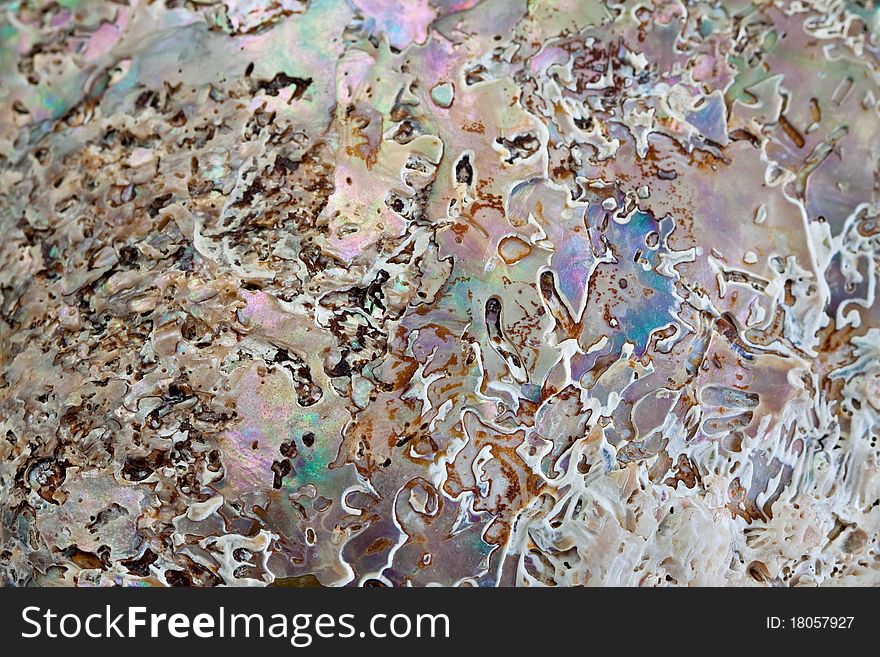 Abstract multicolored nacre background extrem close-up. Abstract multicolored nacre background extrem close-up.