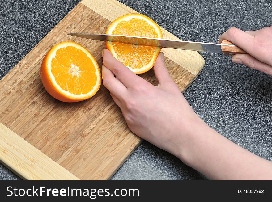 Slicing Orange