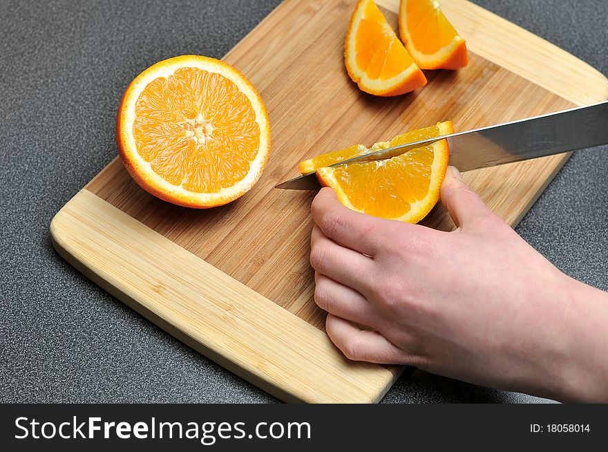 Slicing Orange