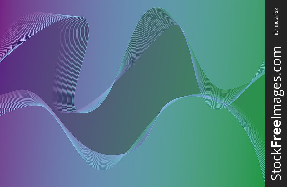 Violet-green expressive abstract digital background. Violet-green expressive abstract digital background