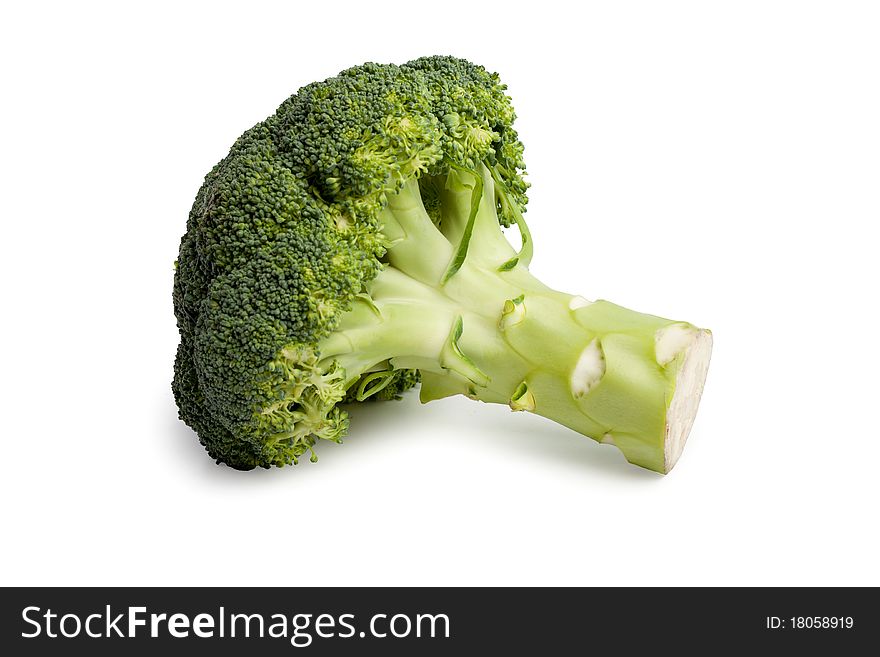 Broccoli isolated on white background. Broccoli isolated on white background