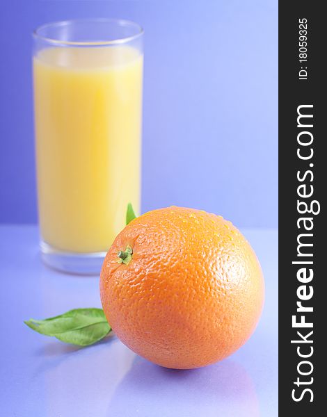 Orange And Orange Juice.