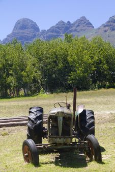 Old Farm Tractor Royalty Free Stock Photo Old Farm Tractor Royalty Free Stock Photo