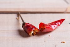 Red Hot Chili Pepper Royalty Free Stock Photo