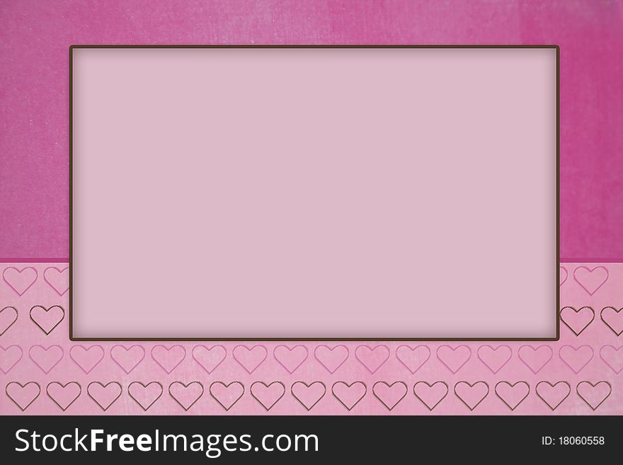 Picture card for Valentine's day ,template. Picture card for Valentine's day ,template