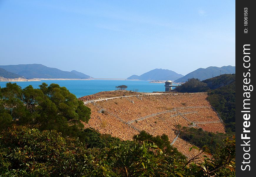 Hong Kong Man Yee Reservoir in Sai Kung Pak Tam Chung