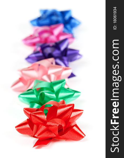 Background color of gift ribbons and flowers