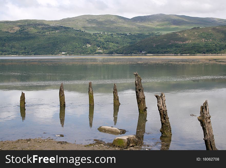 Estuary Of River Mawddach