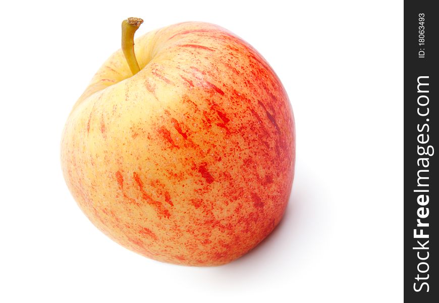 Apple, isolated on white background