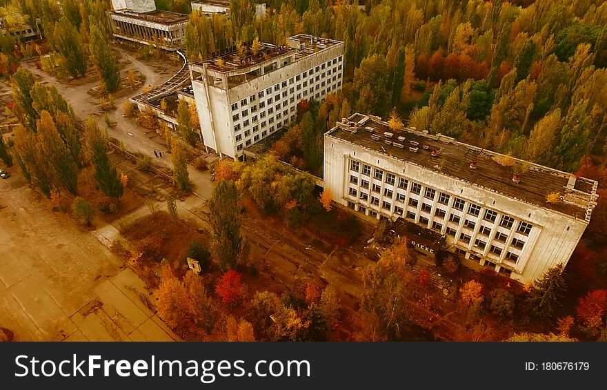 Ghost Town Pripyat, Chernobyl Exclusion Zone, Ukraine. Ghost Town Pripyat, Chernobyl Exclusion Zone, Ukraine