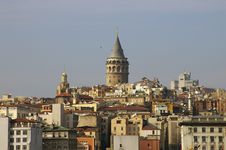Galata Tower, Istanbul Royalty Free Stock Photo