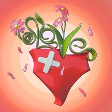 3D Flower Love Stock Photos 3D Flower Love Stock Photos