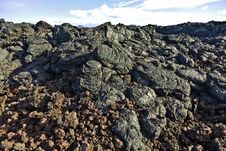Stones Of Volcanic Flow Royalty Free Stock Photo Stones Of Volcanic Flow Royalty Free Stock Photo
