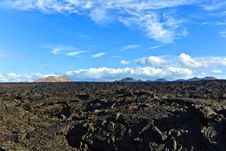 Stones Of Volcanic Flow Royalty Free Stock Images Stones Of Volcanic Flow Royalty Free Stock Images
