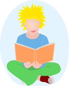 Girl Reading Stock Photo Girl Reading Stock Photo