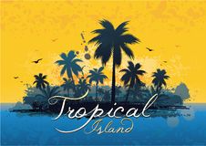 Tropical Background Stock Image