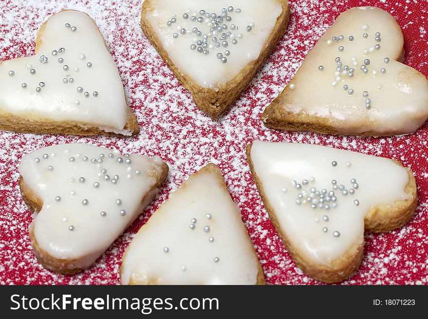 Homemade Cookies for Valentine's Day. Homemade Cookies for Valentine's Day