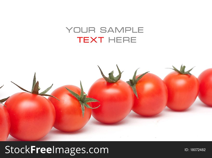 Ripe Red Cherry Tomatoes