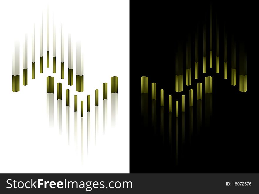 Edge wall abstract shape background. Edge wall abstract shape background