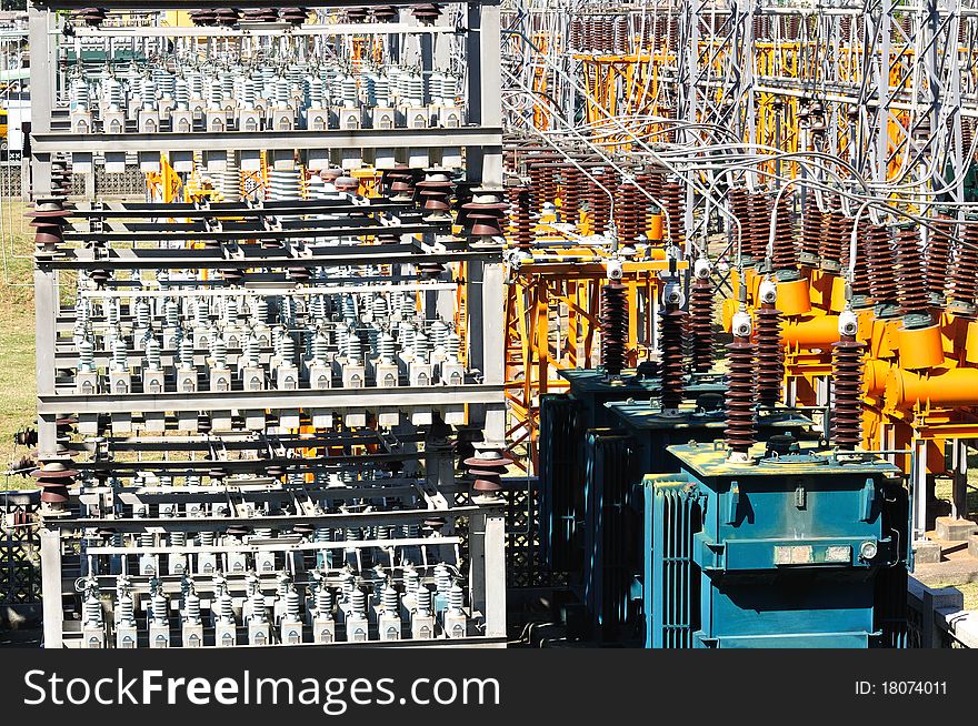 Many facilities of electric power