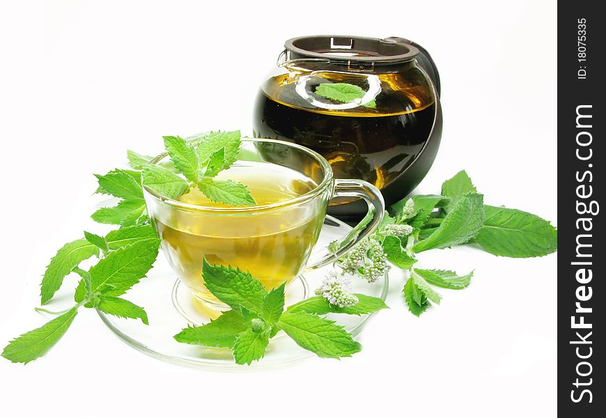 Herbal Tea With Mint Extract