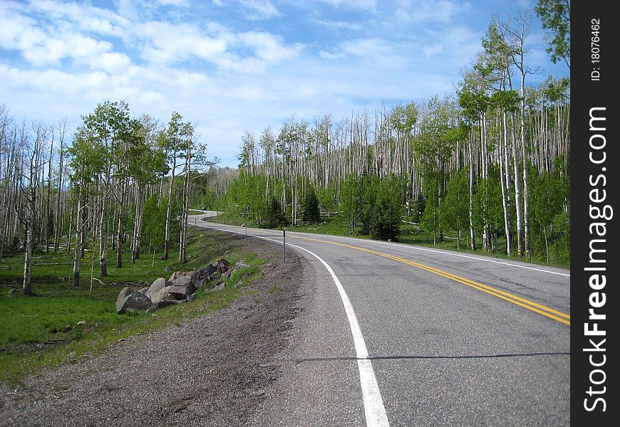 National Scenic Byway 12, between Capitol Reef and Bryce Canyon National Park, Utah's first All-American road.