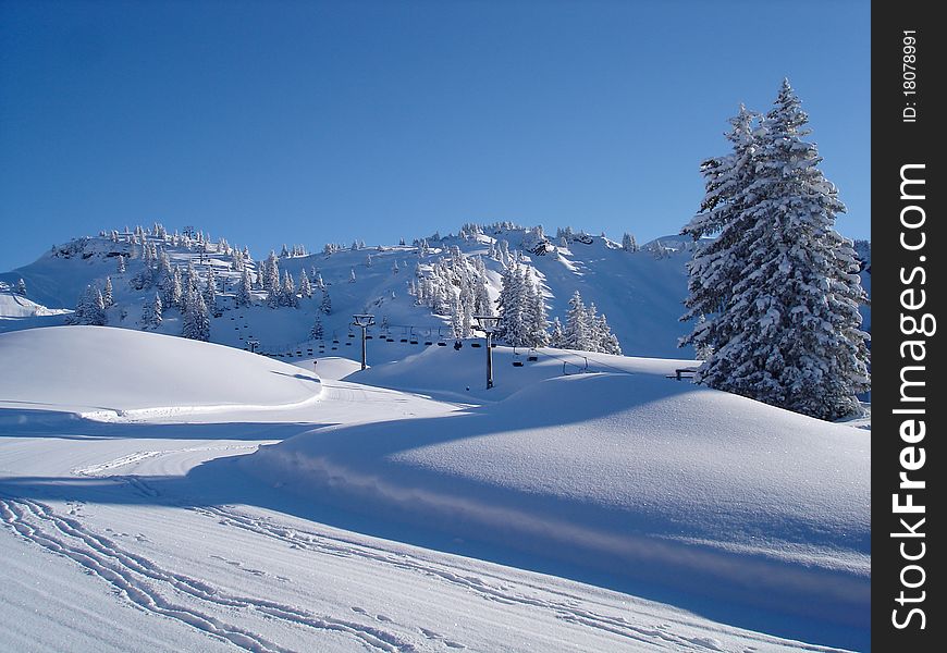 Beautiful Ski resort in austria