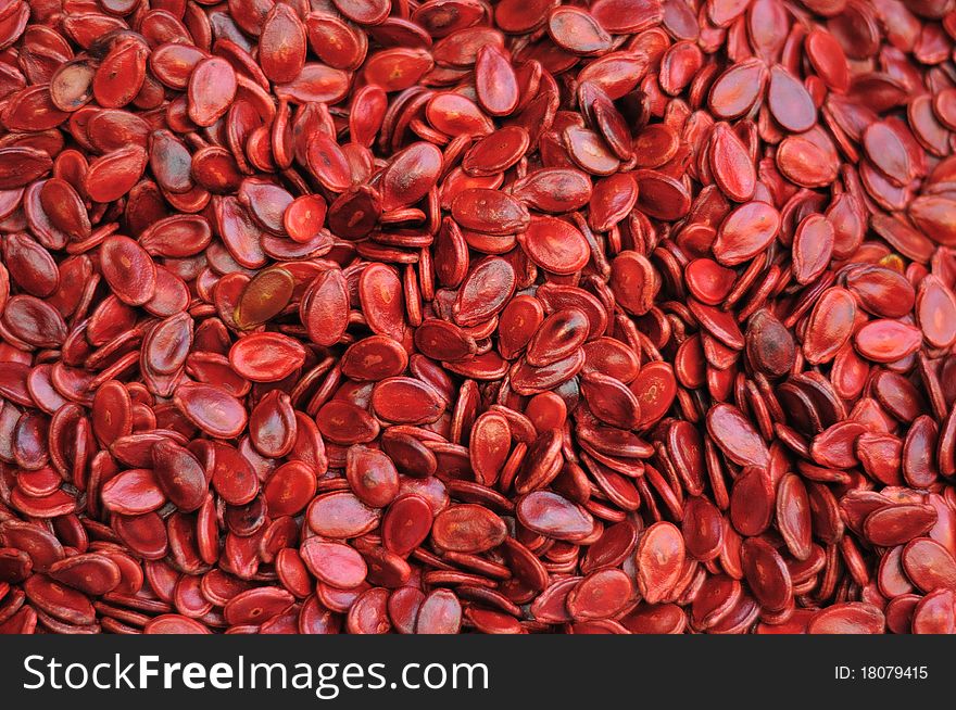 Red Pumpkin Seed