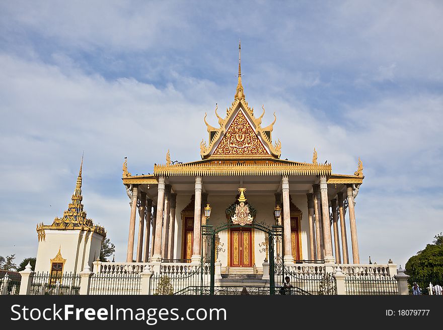 Royal Palace The Throne Hall, Phnom Penh, Cambodia