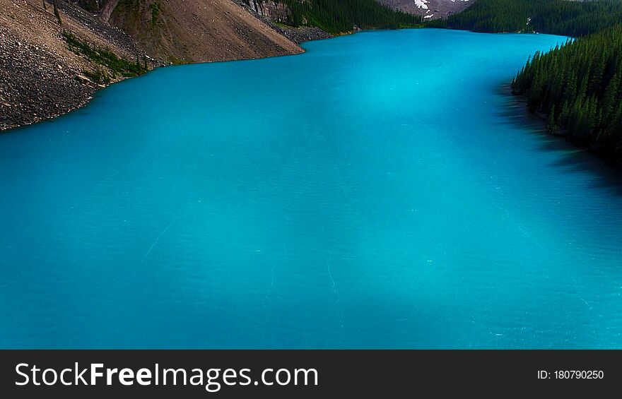 Moraine Lake, Valley of the Ten Peaks, Beautiful Landscape, Banff National Park, Alberta, Canada